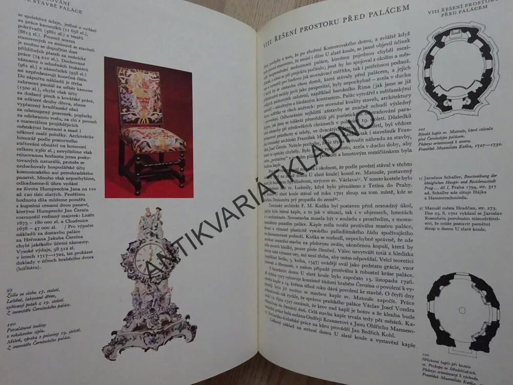 ČERNÍNSKÝ PALÁC V PRAZE, VILÉM LORENC, KAREL TŘÍSKA, **an