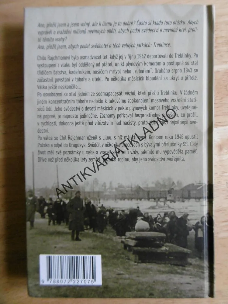 ÚTĚK Z TREBLINKY, TREBLINKA, CHIL RAJCHMAN, VÁLKA, KONCENTRAČNÍ TÁBOR
