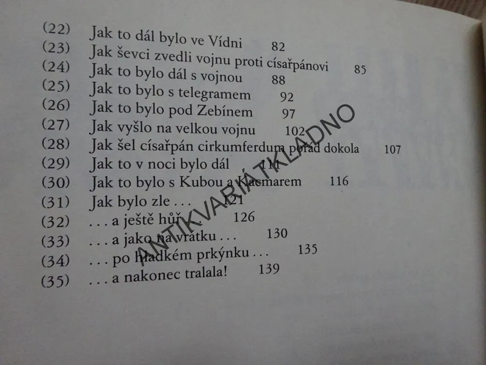 JAK ŠEVCI ZVEDLI VOJNU PRO ČERVENOU SUKNI, VÁCLAV ČTVRTEK, **an
