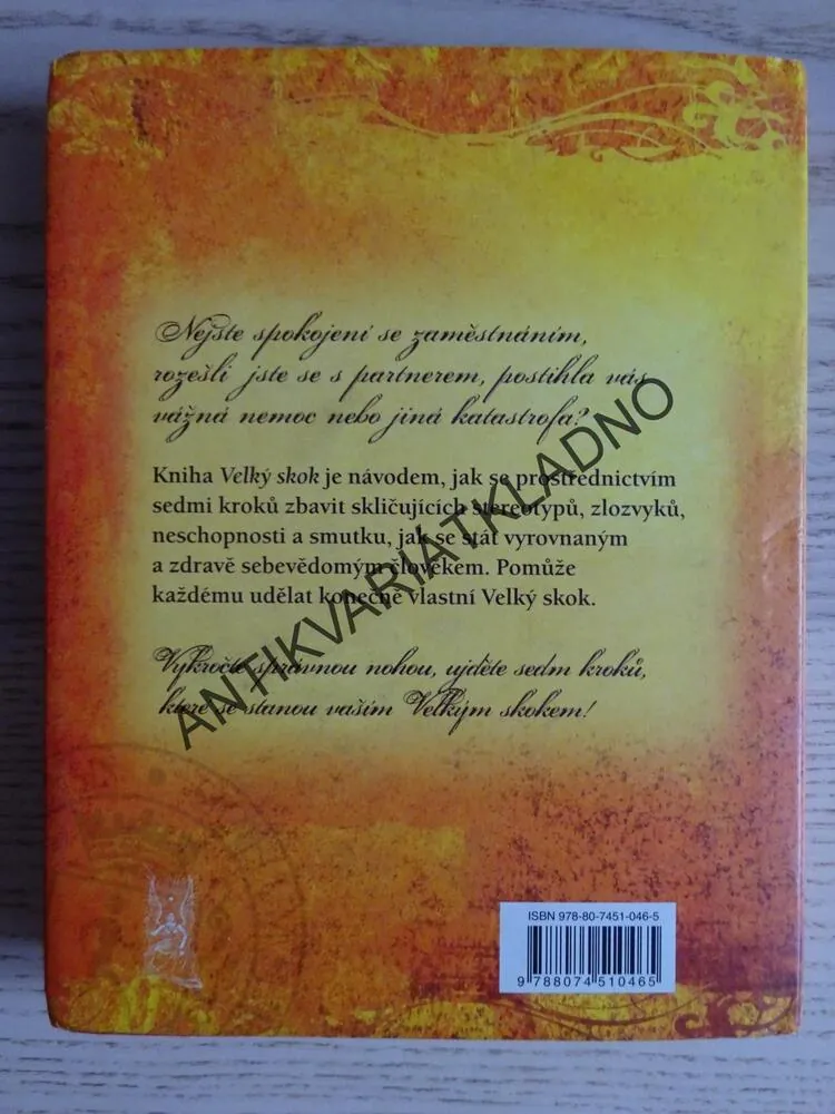 VELKÝ SKOK, SUZY GREAVES, **an