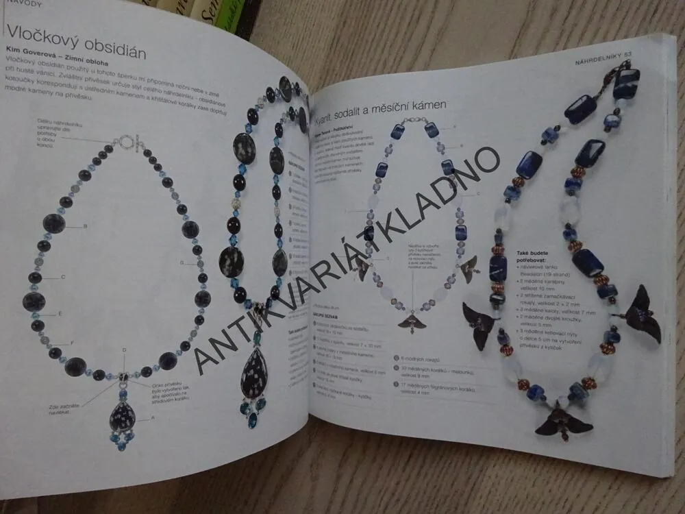 VÝROBA ŠPERKŮ Z POLODRAHOKAMŮ, KIM GOVEROVÁ, **an