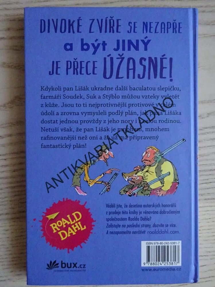 FANTASTICKÝ PAN LIŠÁK, ROALD DAHL, **an