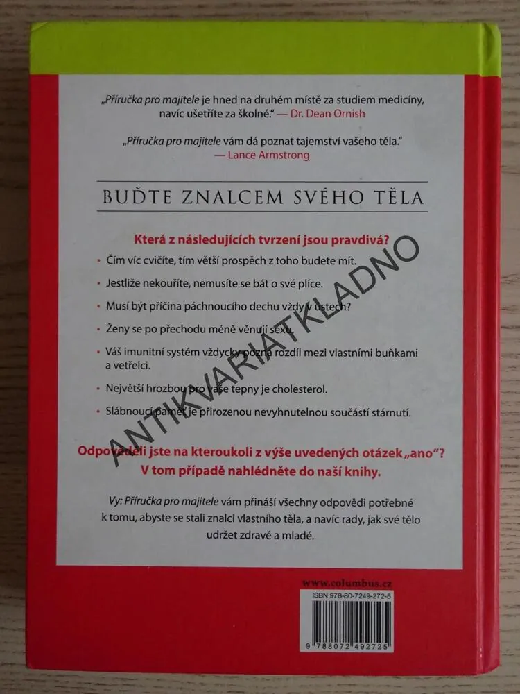 VY, PŘÍRUČKA PRO MAJITELE, MICHAEL F. ROIZEN, MEHMET C. OZ, **an