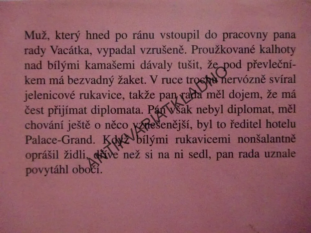 PANOPTIKUM HŘÍŠNÝCH LIDÍ, JIŘÍ MAREK, **an