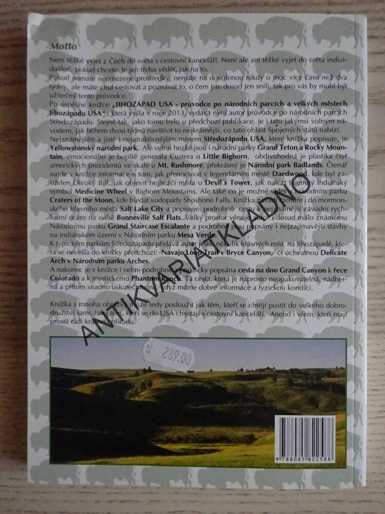 NÁRODNÍ PARKY STŘEDOZÁPADU USA, LADISLAV HANOUSEK, **an