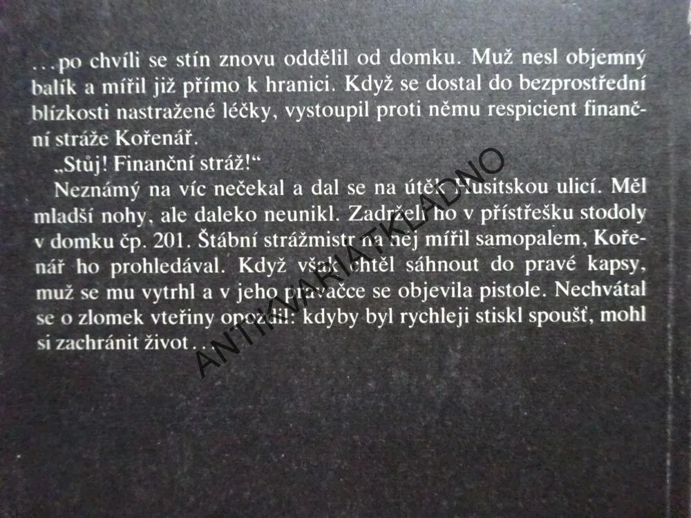 STŮJ! FINANČNÍ STRÁŽ!, OTA HOLUB, **an