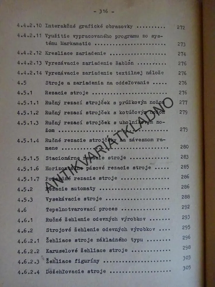 TECHNOLÓGIA PRE 4. ROČNÍK SPŠO, REHÁKOVÁ, HORNÁ, **an