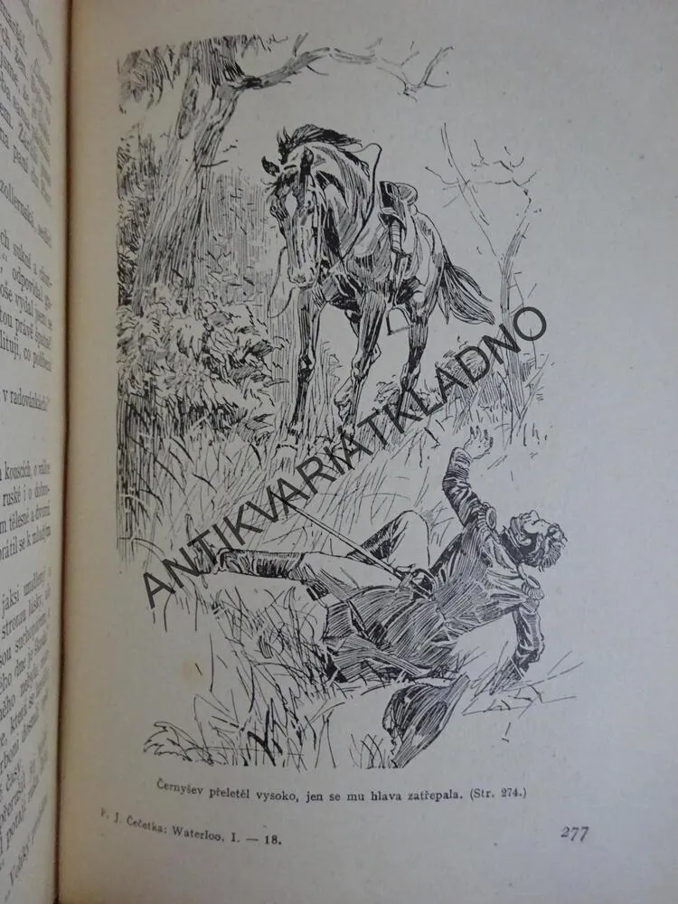 ORLOVÉ VELKÉ ARMÁDY, WATERLOO I, F. J. ČEČETKA, ZDENĚK BURIAN,**an
