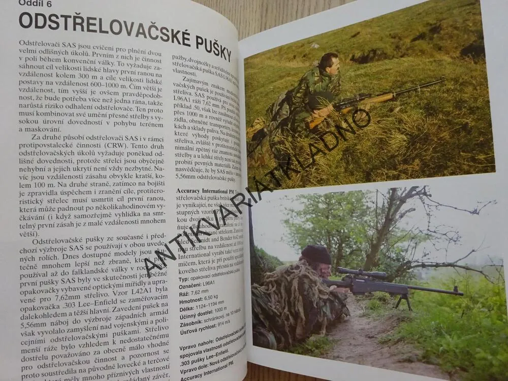 ZBRANĚ A VYBAVENÍ SAS, PETER DARMAN, **an