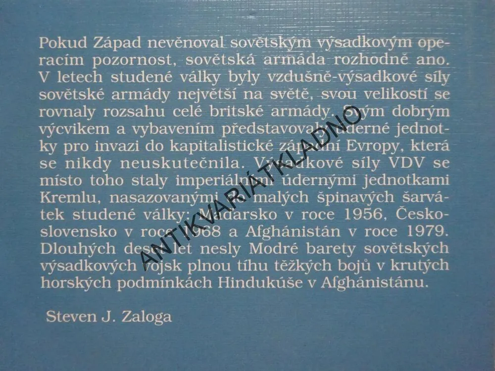 MODRÉ BARETY, STEVEN J. ZALOGA, **an