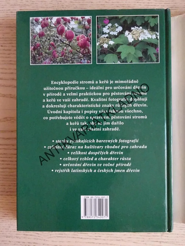 ENCYKLOPEDIE STROMŮ A KEŘŮ, NICO VERMEULEN, **an