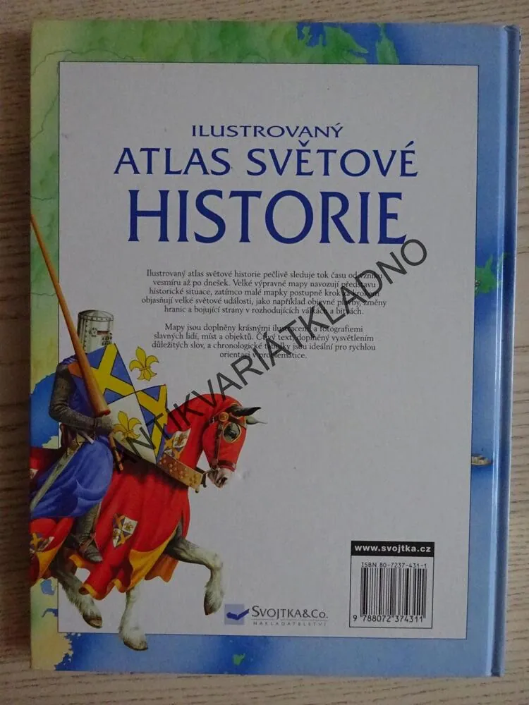 ILUSTROVANÝ ATLAS SVĚTOVÉ HISTORIE, **an