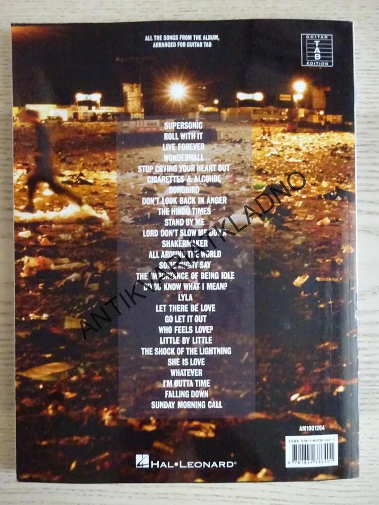 OASIS, TIME FLIES... 1994-2009, ROCK, KYTARA, AKORDY, **an