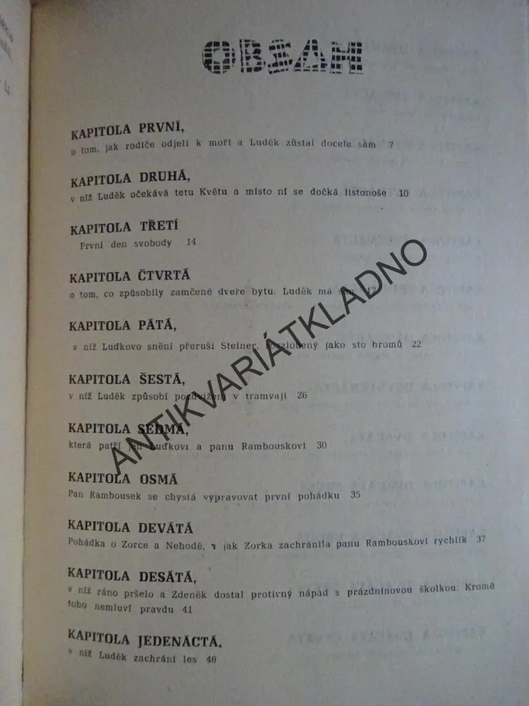 JÍZDENKA NA PRÁZDNINY, MARKÉTA ZINNEROVÁ, **an