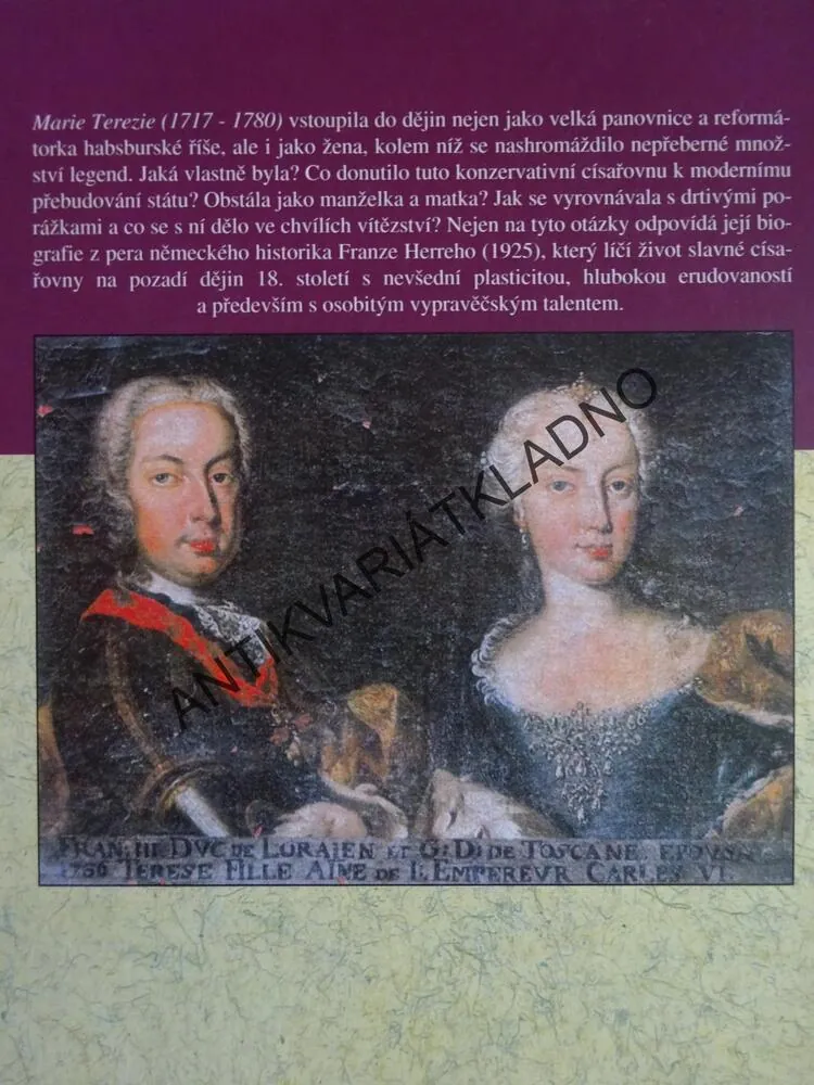 MARIE TEREZIE, FRANZ HERRE, **an