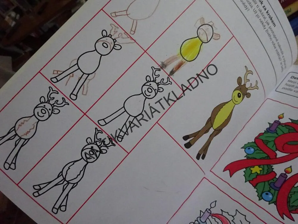VÁNOČNÍ KNIHA HER A HLAVOLAMŮ, **an