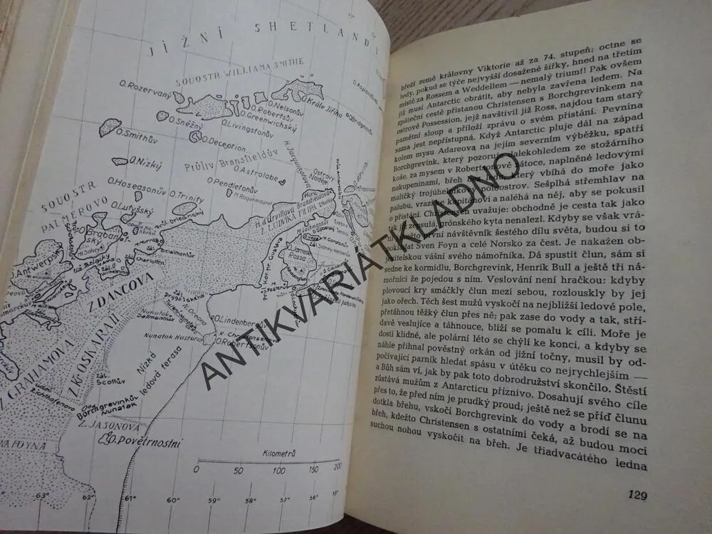 ÚTOK NA JIŽNÍ PÓL, H. H. HOUBEN, **an