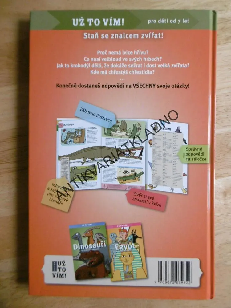 ZVÍŘATA, UŽ TO VÍM! LAROUSSE