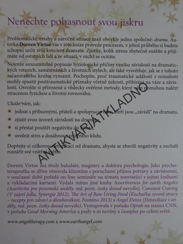 NENECHTE POHASNOUT SVOU JISKRU, DOREEN VIRTUE, **an