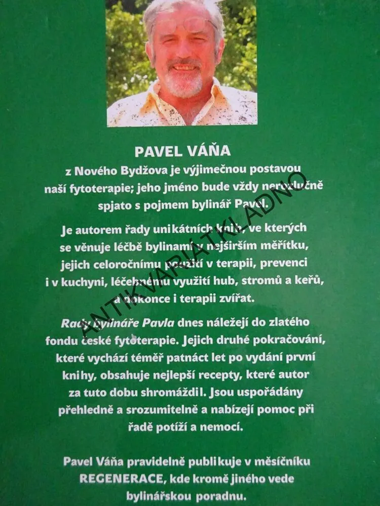 RADY BYLINÁŘE PAVLA 2, PAVEL VÁŇA, BYLINKY, **an