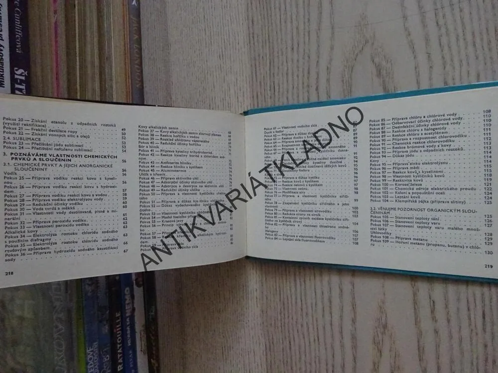 200 CHEMICKÝCH POKUSŮ, BENEŠ, MACHÁČKOVÁ, **an