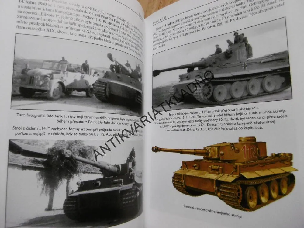 501. SCHWERE PANZER ABTEILUNG, BOJOVÁ HISTORIE