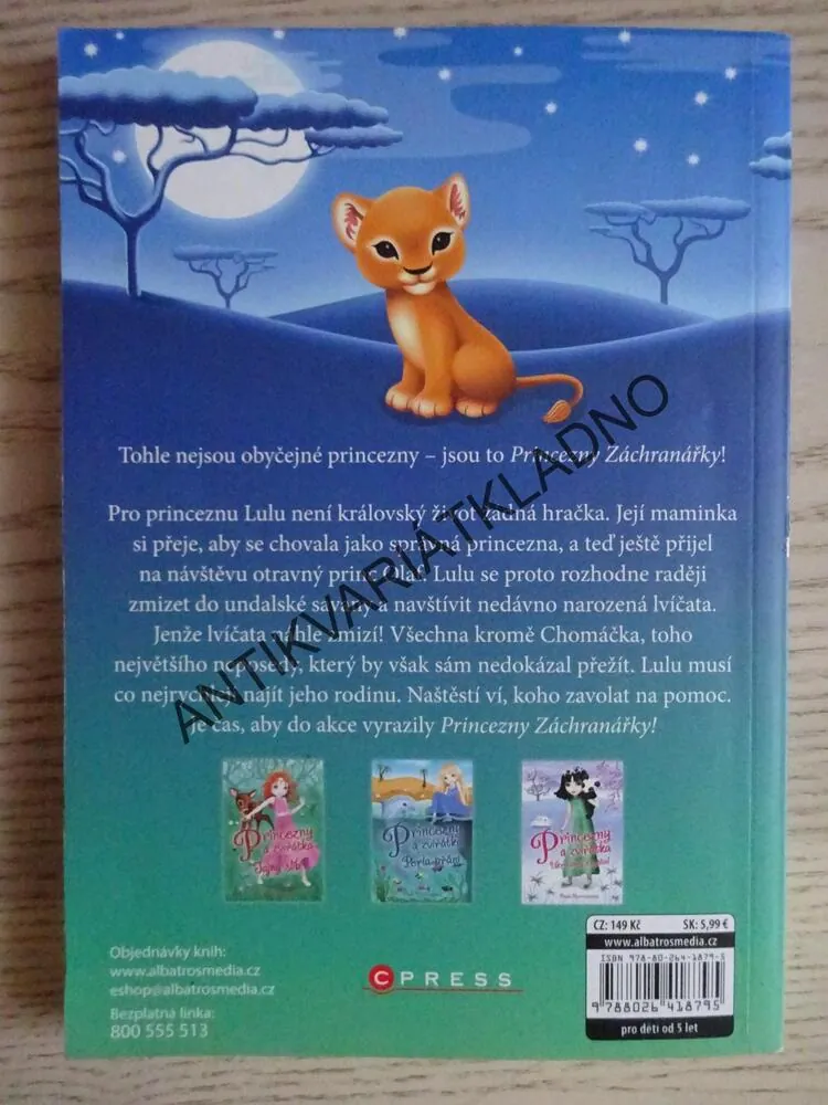 PRINCEZNY A ZVÍŘÁTKA, MĚSÍČNÍ TAJEMSTVÍ, PAULA HARRISONOVÁ, **an