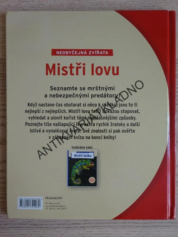 MISTŘI LOVU, NEOBYČEJNÁ ZVÍŘATA, **an