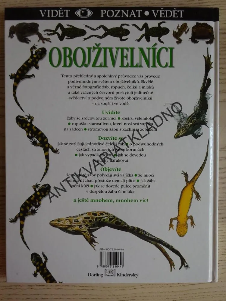 OBOJŽIVELNÍCI, **an