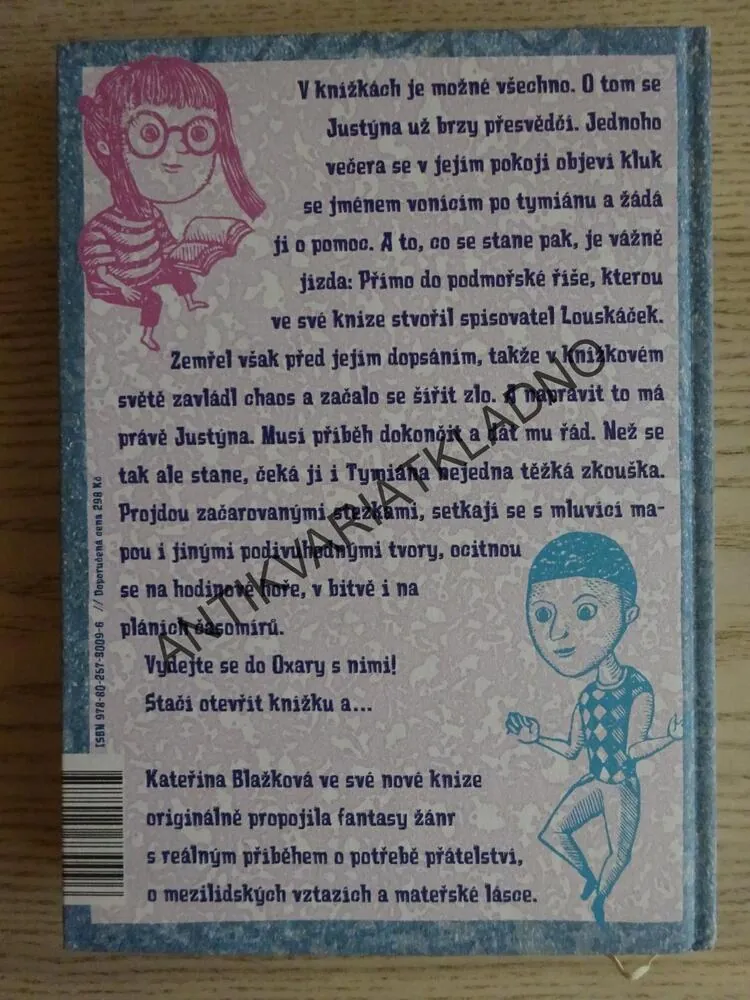 TYMIÁN Z OXARY, KATEŘINA BLAŽKOVÁ, **an