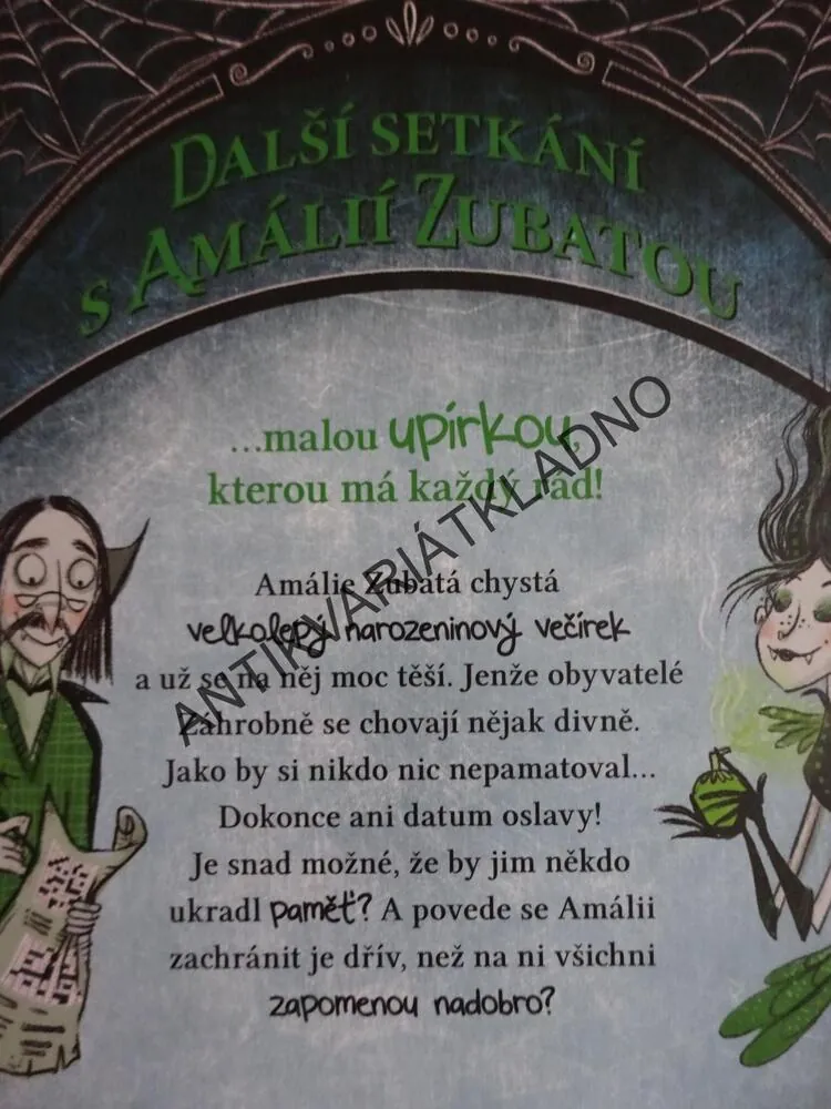 AMÁLIE ZUBATÁ A ZLODĚJ PAMĚTI, LAURA ELLEN ANDERSONOVÁ, **an