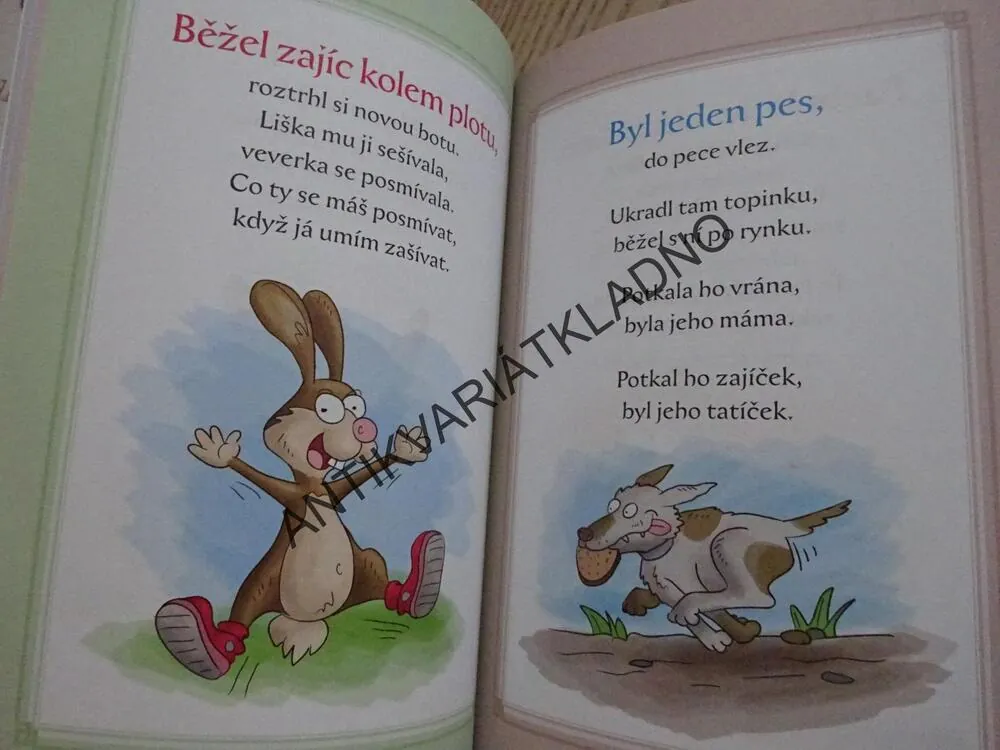 ČESKÉ ŘÍKANKY A BÁSNIČKY PRO KLUKY A HOLČIČKY, **an