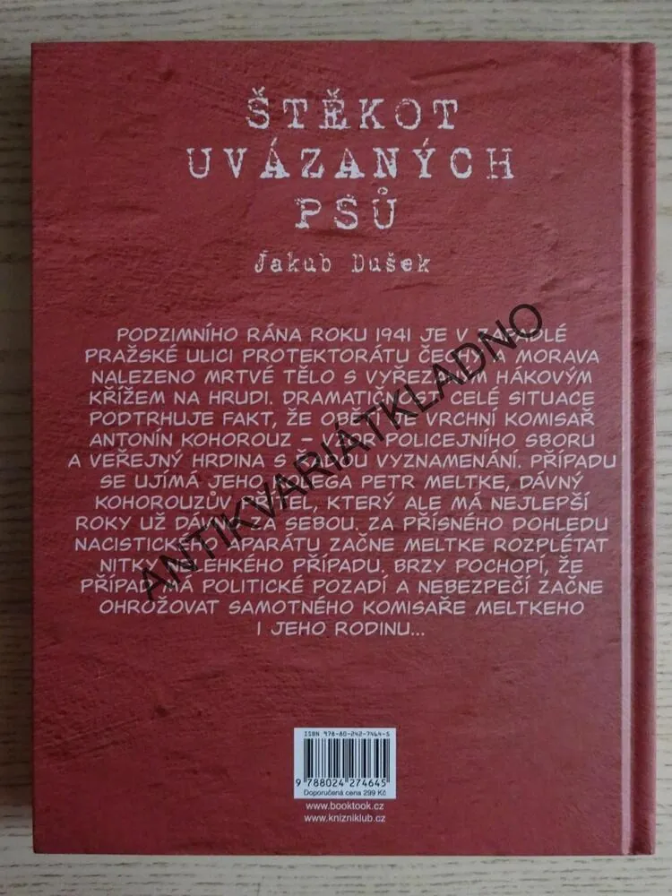 ŠTĚKOT UVÁZANÝCH PSŮ, JAKUB DUŠEK, **an