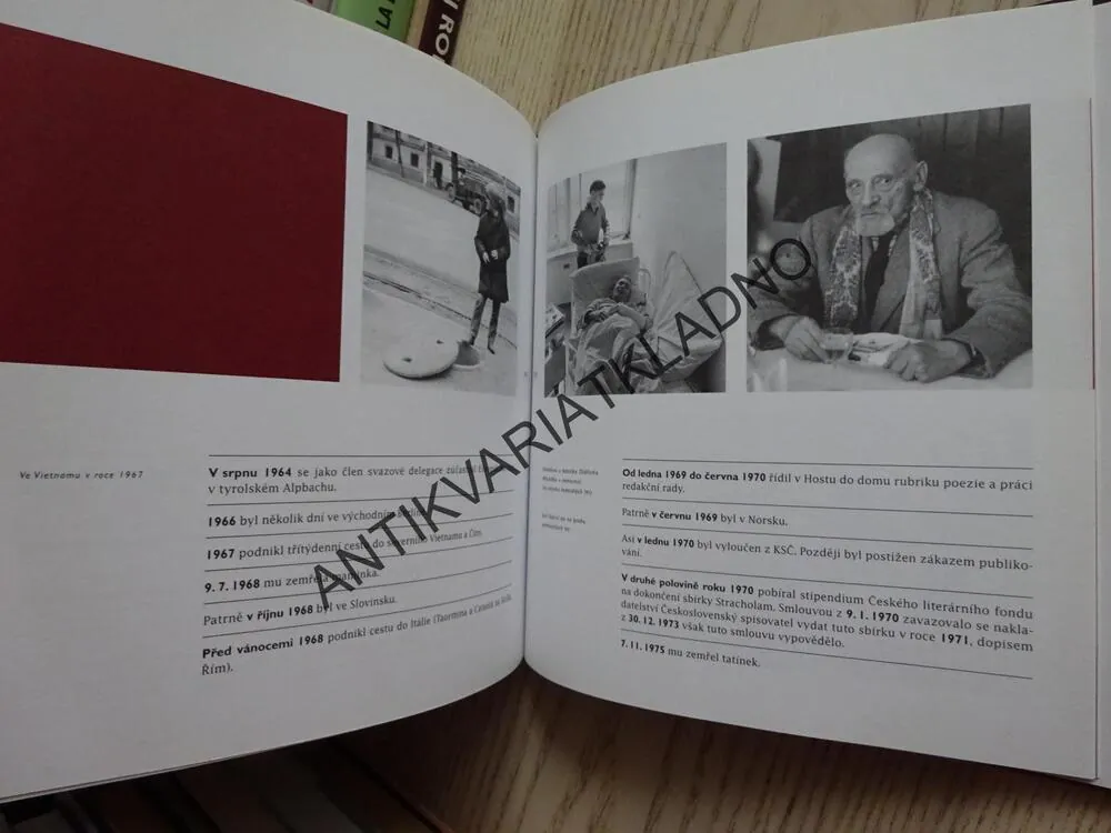KVĚTY Z NAHOŘKLÉHO DŘEVA, JAN SKÁCEL, **an