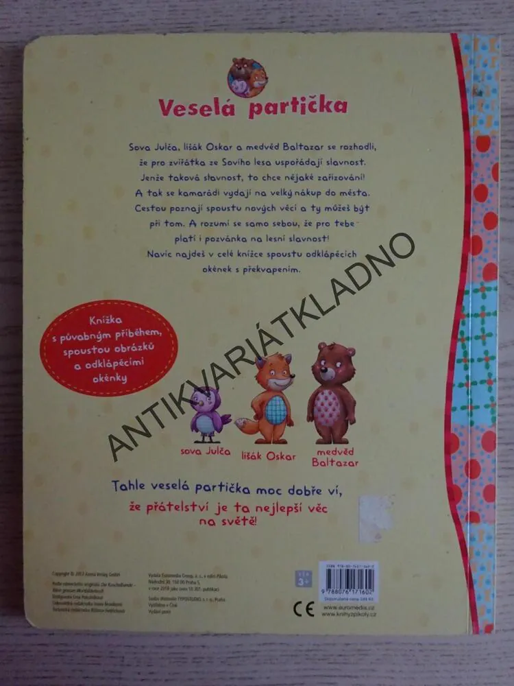 VESELÁ PARTIČKA, VELKÝ OBRÁZKOVÝ SLOVNÍK, **an