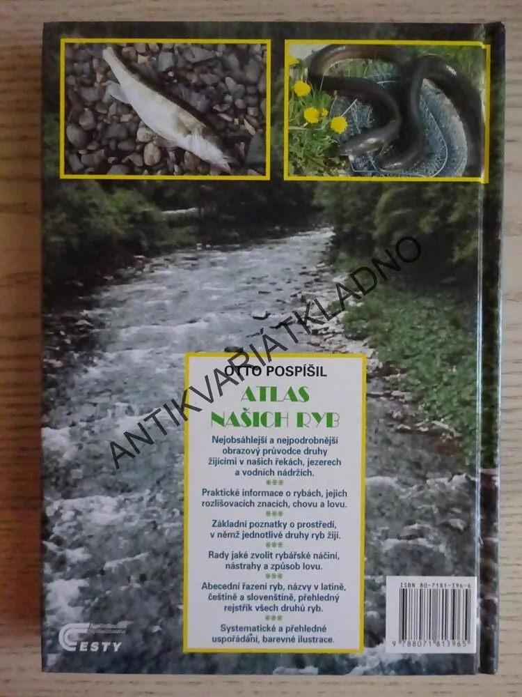ATLAS NAŠICH RYB, OTTO POSPÍŠIL, **an