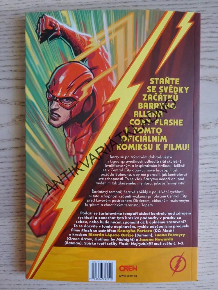 FLASH, NEJRYCHLĚJŠÍ MUŽ SVĚTA, KOMIKS DC COMICS, **an
