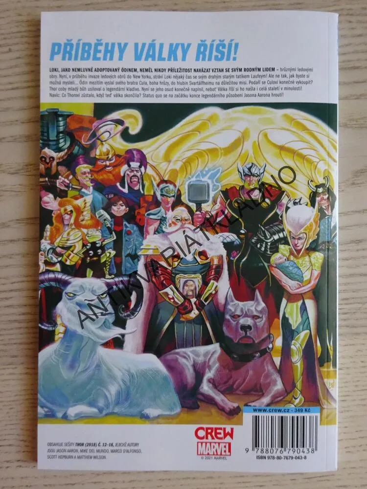 THOR, KONEC VÁLKY, KOMIKS MARVEL, **an
