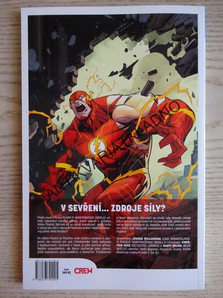 FLASH, KONFRONTACE ZDROJŮ, KOMIKS DC COMICS, **an