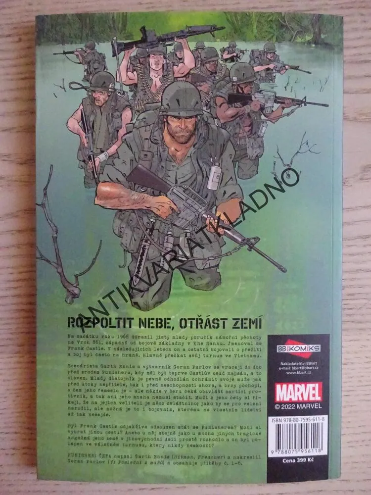 PUNISHER, ČETA, KOMIKS, **an