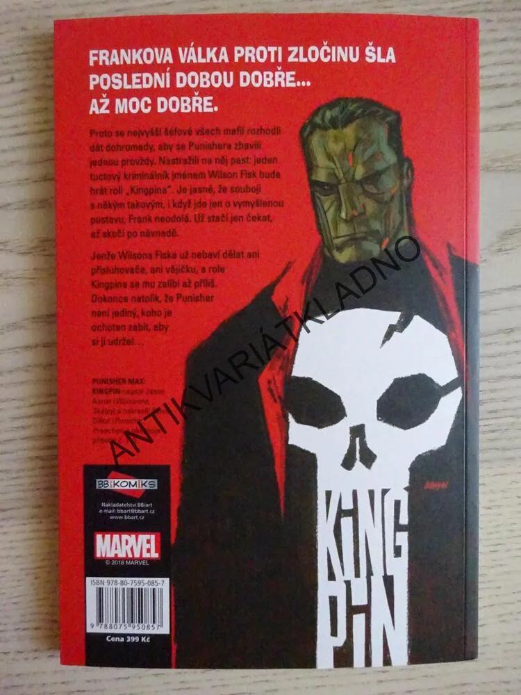 PUNISHER MAX: KINGPIN, KOMIKS, **an