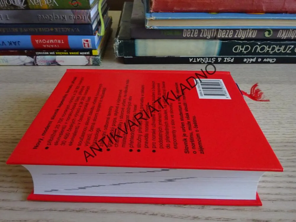 NORŠTINA ČEŠTINA, PRAKTICKÝ SLOVNÍK S NOVÝMI VÝRAZY, **an