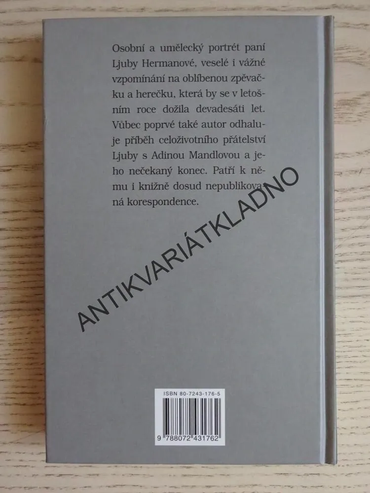 LJUBA HERMANOVÁ, ONDŘEJ SUCHÝ, **an