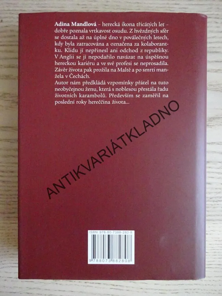 (NE)NÁVRATY ADINY MANDLOVÉ, VÁCLAV JUNEK, ADINA MANDLOVÁ, **an