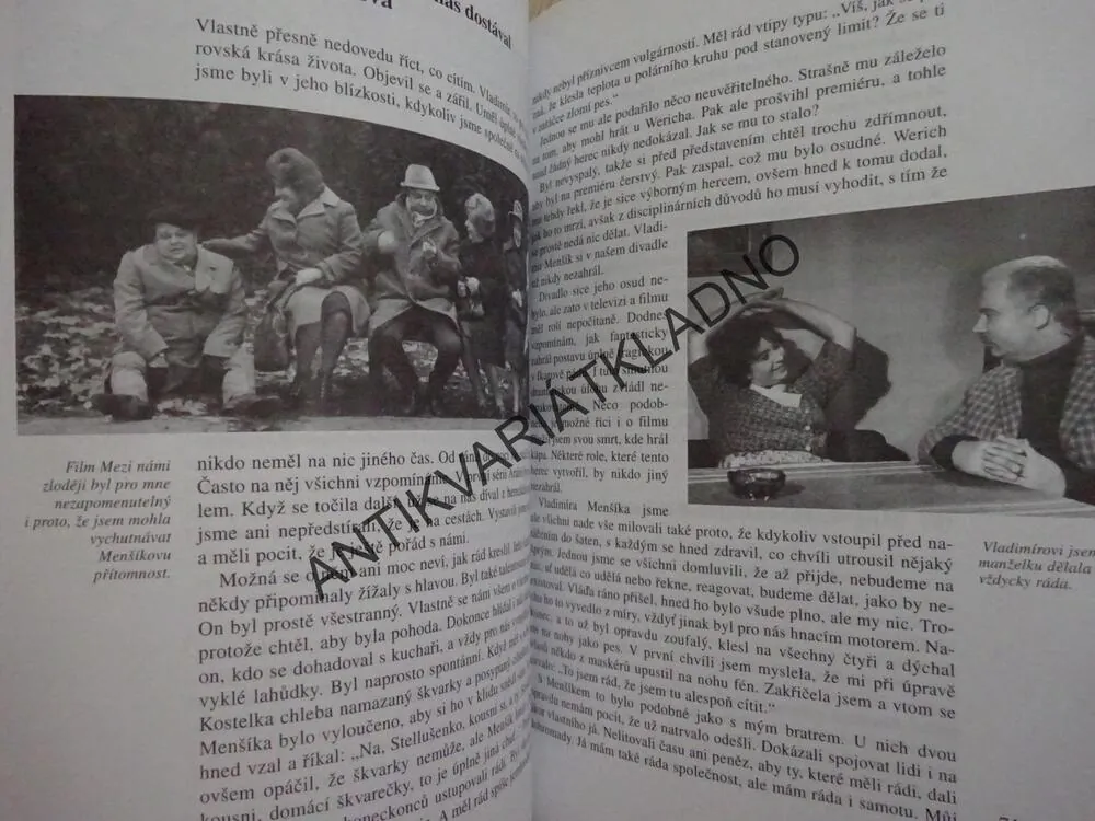 STELLA, O SOBĚ (...ŽIVOT JE JINÉ JEVIŠTĚ), **an