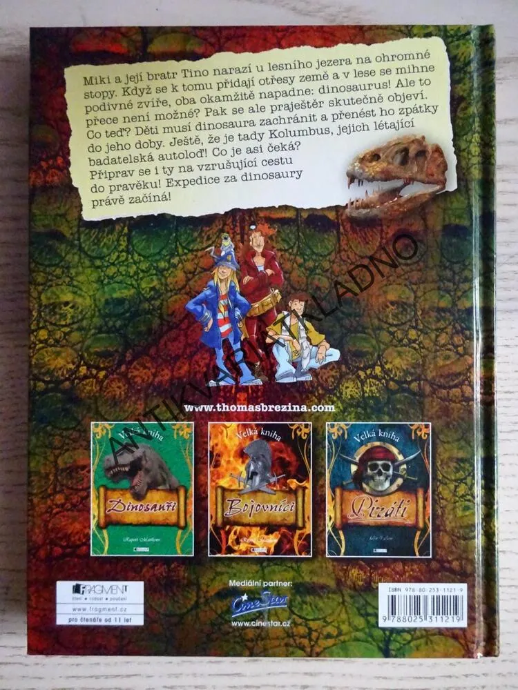 DINOSAUŘI, EXPEDICE KOLUMBUS, THOMAS BREZINA, **an