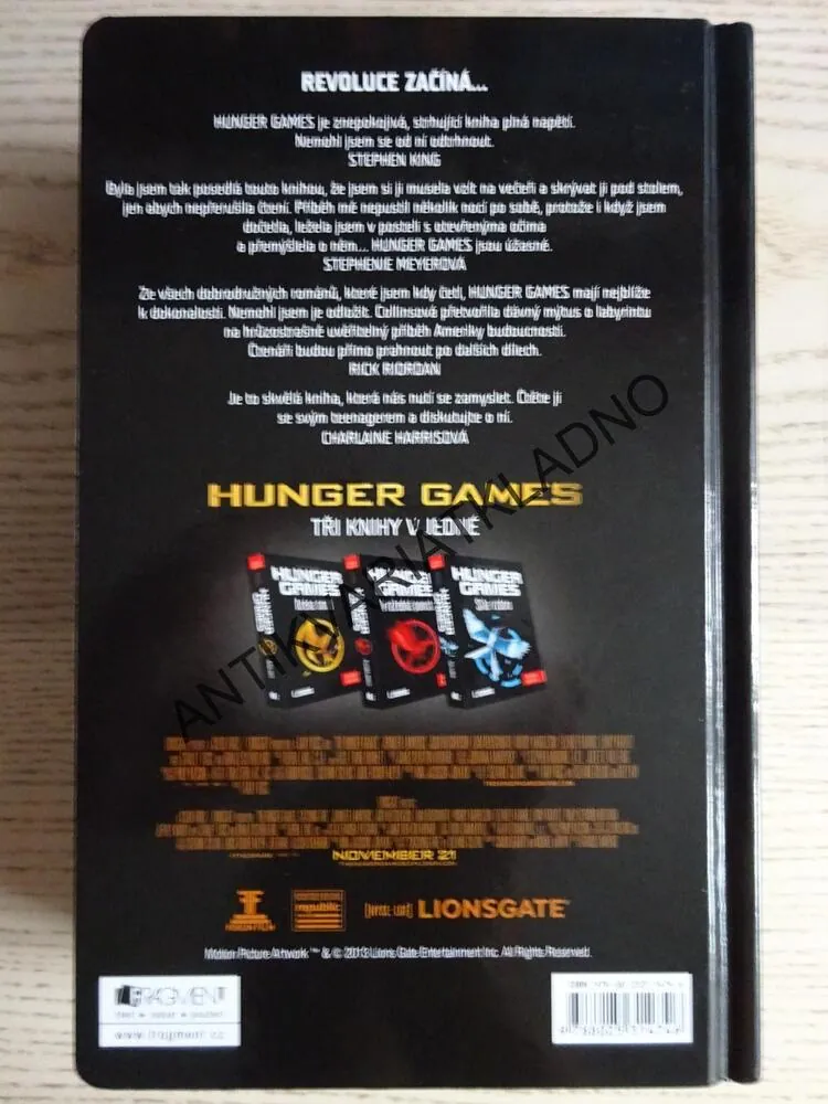 HUNGER GAMES, VRAŽEDNÁ POMSTA, SUZANNE COLLINSOVÁ, **an