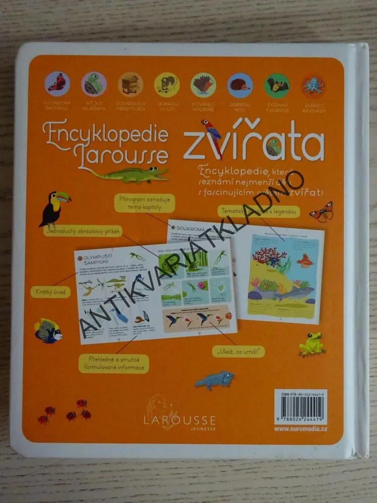 ENCYKLOPEDIE LAROUSSE, ZVÍŘATA, **an