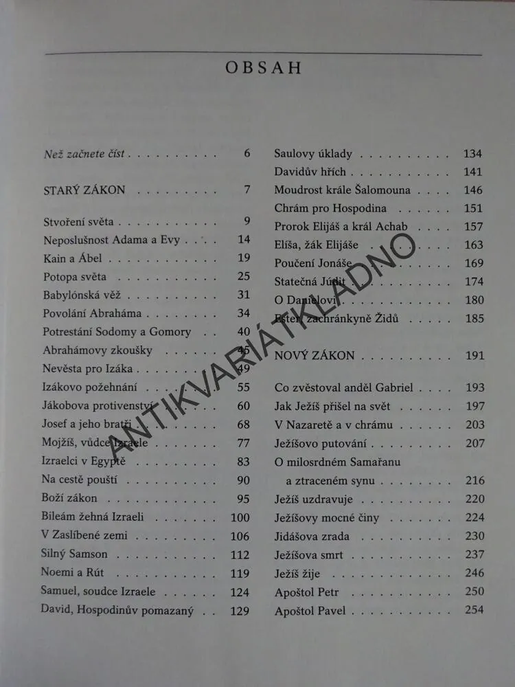 PŘÍBĚHY Z BIBLE, LEO PAVLÁT, ZUZANA HOLASOVÁ, **an