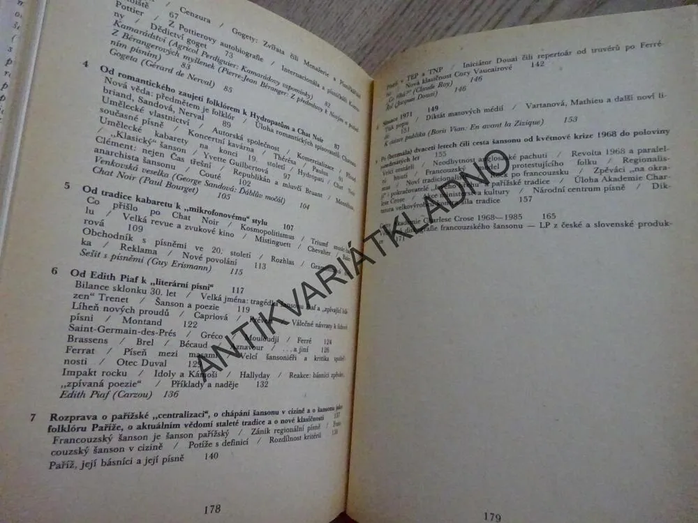 CESTA FRANCOUZSKÉHO ŠANSONU, OD STŘEDOVĚKU PO DNEŠEK, GUY ERISMANN, **an